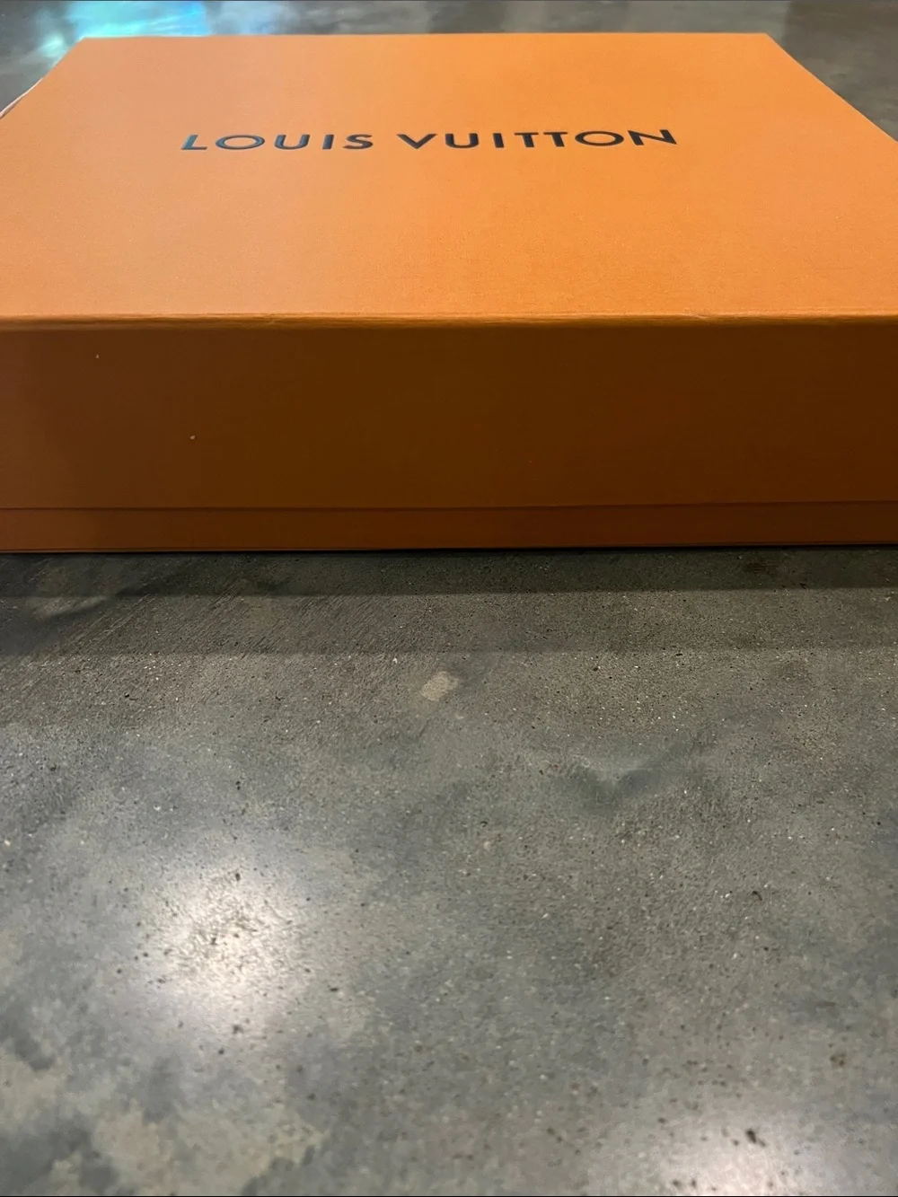 Louis Vuitton Orange Presentation Box with Logo